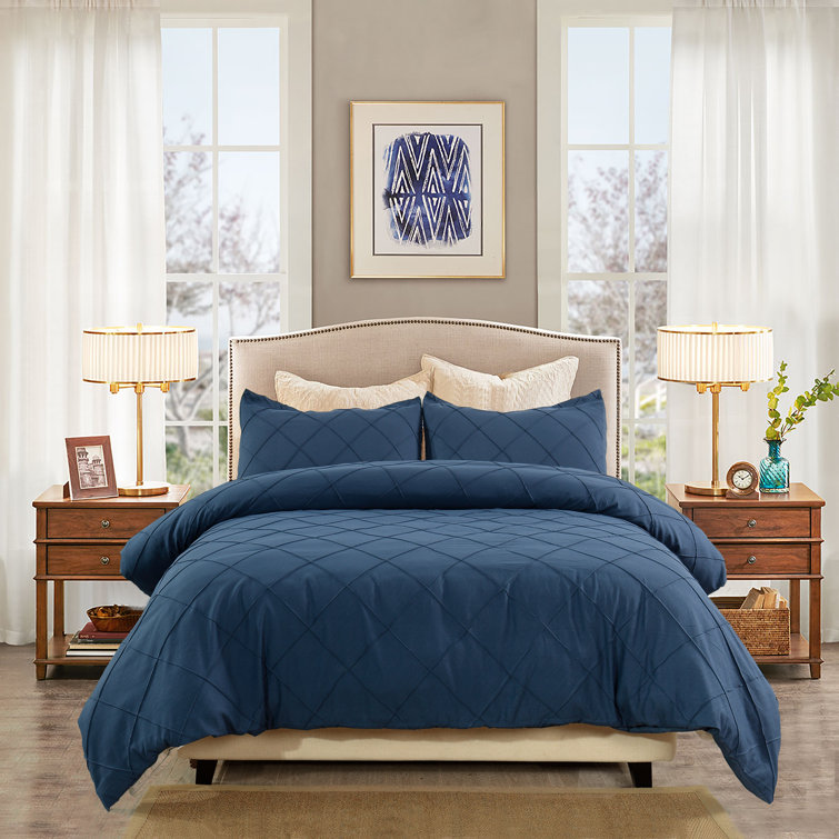 Evolive Microfiber 3 Piece Duvet Cover Set & Reviews Wayfair